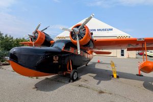 A fully-operational Grumman Goose at the Alaska Aviation Museum.